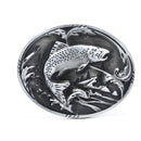 Western Cowboy Fish Belt Buckle For Mens Jeans Accessories Metal Belt Buc TwJ Hn