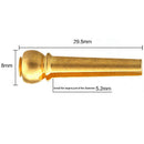 Guitar String Bridge Pins Copper Brass Endpin Replacement Parts Accessories