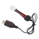 Premium 9.6V USB to EL 6P Female Plug Connectors Li-po Battery Adapter Charger