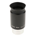1.25-inch (31.7mm) 40mm Focal Telescope Eyepiece - 4-element Plossl Design -