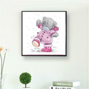 Cartoon Bear 5D Diamond Painting Cross Stitch Mosaic Picture Decor Gift