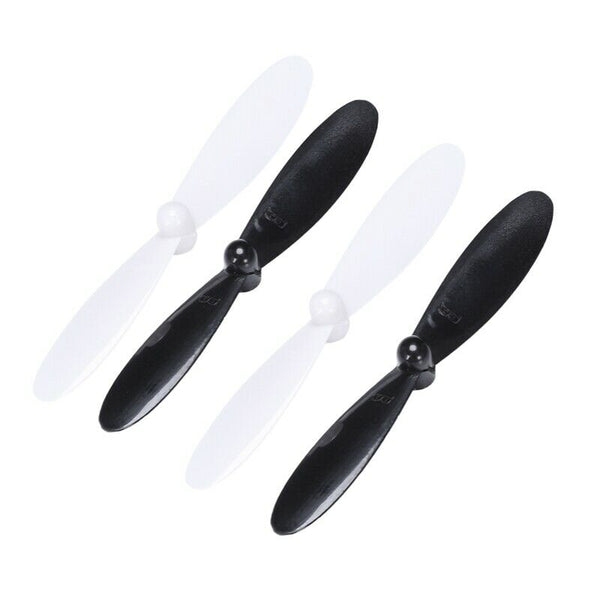 6 x Combo Propellers for Hubsan X4 H107 Propellers Blades Props Black + Whi X3H8