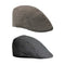 Fashion Kids Boys Beret Cap Flat Hat Set of 2 Brown + Black