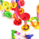 Marble Run Race Railway Toys(105 Pcs) Blocks Set Maze Construction Toys for Kids