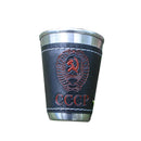 1X(4Pcs/Lot 70Ml Travel Cups Set Metal Cups For Wine Beer Whiskey Mugs Outd