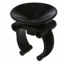 Aquarium Fish Tank Suction Cup Glass Cover Plastic Clips Black 10 Pcs H6G4