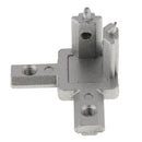 Set of 4, 3 Way Interior Connector Bracket Fitting for 2020 Aluminum Profile