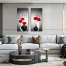 2 Panel Diamond Painting 5D DIY Special Shaped Flower Vase Cross Stitch Kit