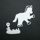 Zebra Flower and Plants Craft Decorative Paper Art Embossing Cutting Die