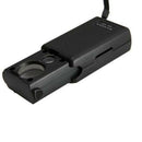 30X 60X LED Illuminated Jeweler Loupe Loop Glass (Black)