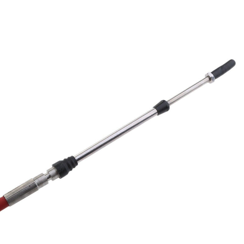 12Ft Throttle Shift Cable for Marine Boat Motor Control Lever,10-32UNF connector