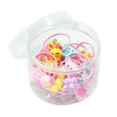 30 Pieces Girls Hair Band Elastic Rubber Bands Ropes Ponytail Holder