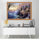 DIY Castle Pattern Diamond Painting Full Round Drill Embroidery Drawing Kit