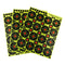 160pcs Shooting Targets 2'' Reactive Splatter Glow Florescent Paper Target