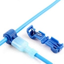 50pcs Quick Splice Lock Wire Terminals Connectors Electrical Crimp Cable Snap LJ