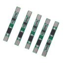 5pcs 3.7V PCB Protection Board For 18650 Li-Ion Lithium LiPo Battery Cell, 12A