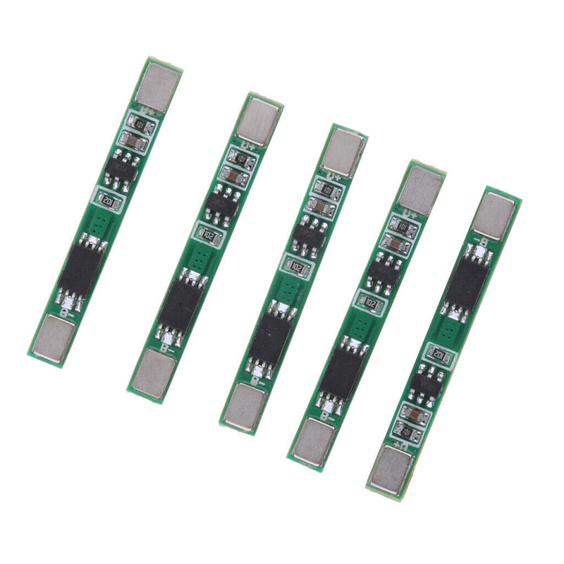 5pcs 3.7V PCB Protection Board For 18650 Li-Ion Lithium LiPo Battery Cell, 12A