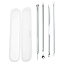 4pcs/lot  Extractor Remover Blackhead Pimple Needles Blemish Treatments