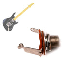 1/4" 6.35mm 2-Conductor Mono Chassis Guitar Jack Input Output Practical