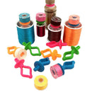 Bobbin Holder. Bobbin Clamps Storage Your Bobbins on Top Of Thread Spools K O2N1