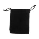 10 Pcs Stylish Velvet Drawstring Jewelry Pouches/Gift Bags/Pockets-Black X9A3