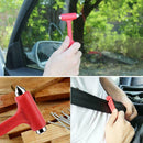 Car Safety Escape Glass Window Breaker Emergency Hammer New Belt Tool Seat U0Z5
