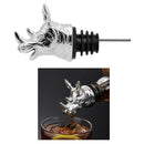 5pcs Alloy Wine Pourer, Aerator and Decanter Perfect Pour Spout for Red, White
