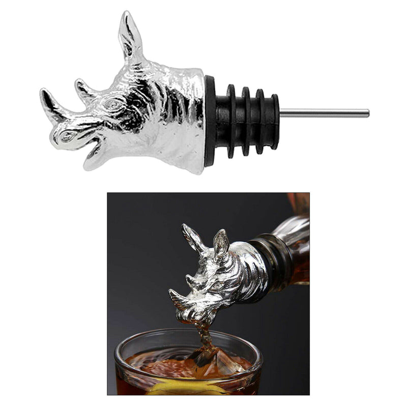 5pcs Alloy Wine Pourer, Aerator and Decanter Perfect Pour Spout for Red, White