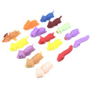 2Pcs TPR Marine Animals Stress Relief Ejection Toys Finger Catapult Party Sup OZ