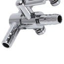 5mm pipe diameter 3way output aquarium airflow control lever pump valve S5L4