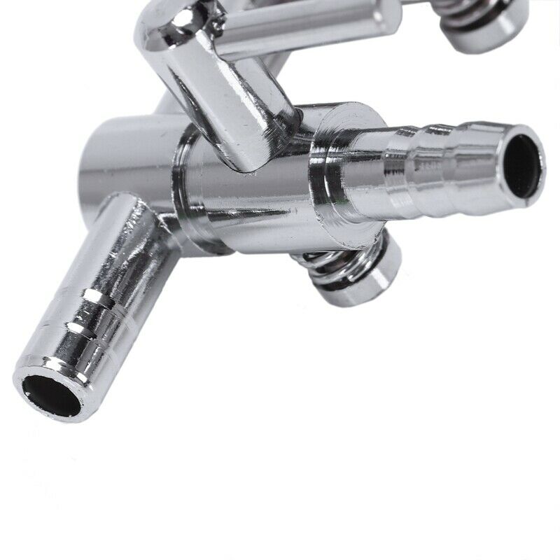 5mm pipe diameter 3way output aquarium airflow control lever pump valve S5L4
