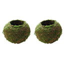 3-Pack Moss Ball Planter, Fresh Green, 9cm & 12cm & 15cm