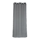 Black Sheer Eyelet Curtains Door Valance Gauze Tulle Decor Living Bedroom