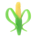 Baby Silicone TeetherTraining ToothbrushCorn Teething Chew for Infant Chewing BX