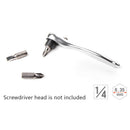 Mini 1/4" 72T Ratchet Hexagon Wrench Quick Release Socket wrench Tool J!e