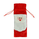 Christmas Santa Claus Style Wine Bottle Bag Cover Xmas Home Ornament Decor A