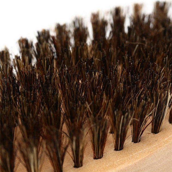 Beard Brush & Beard Comb Boar Bristle Comb Mens Mustache Care Grooming Kit To 3C