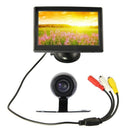 5 inch TFT LCD in the Rear View Monitor parking backup camera with NTSC / P