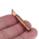 1set 900M-T copper soldering iron tips welding lead free solder repair tool Kw