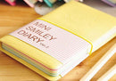 Diary Memo Notebook Cute Mini Smile  Paper Note Book Stationery 3C