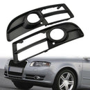 2Pcs Car Front Bumper Under Grille Fog Light Stand For A4 B7 05-08