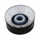 1 Set Of 4 Guitar Speed Control Knobs Volume Tone Knobs (Black / White)