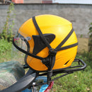 2ft Motorcycle Helmet Strap Retractable Elastic Bungee Luggage Cord Rope