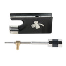 Violin Ebony Bow Frog with Screw for 4/4 3/4 Violin Fiddle Clover