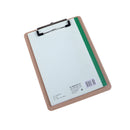Wooden A5 File Paper Clip Wood Writing Board Metal Clip Document Clipboard   ~ï¼ˆ