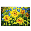 Stamped & Counted Sunflower Cross Stitch Kits for Beginners Handmade Gifts