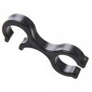 Portable Trekking Pole Walking Stick 8 Shaped Clip Clamp Accessories Black W9J4