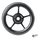 Bike Easy Wheels 6cm for Brompton Cycle Modified Refit Components Black