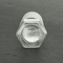 24/40 Hexagonal Hollow Glass Stopper Bottle Plug Laboratory Chemistry New