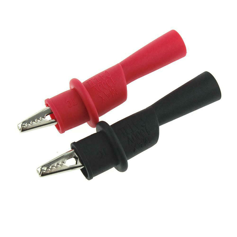 20A Universal Probe Test Leads for Multimeter Meter with Alligator Pliers A